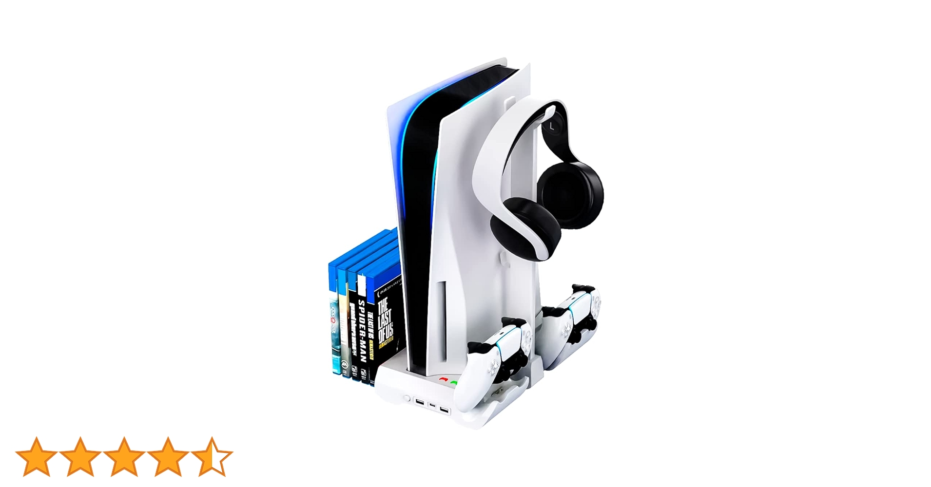 Base de Carregamento Rapido para 2 Controles Dualsense de